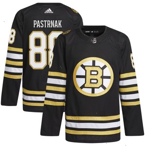 David Pastrnak Boston Bruins adidas Primegreen Authentic Pro Player Jersey - Black