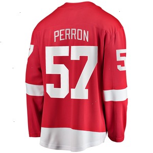 David Perron Detroit Red Wings Fanatics Branded Home Breakaway Player Jersey - Red