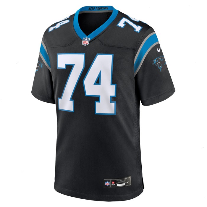 David Sharpe Carolina Panthers Nike Team Game Jersey - Black