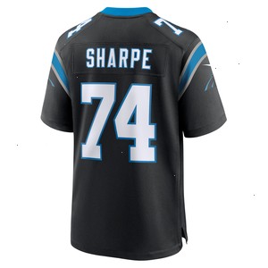 David Sharpe Carolina Panthers Nike Team Game Jersey - Black