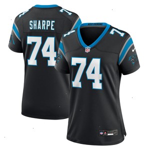 David Sharpe Carolina Panthers Nike Women's Team Game Jersey - Black