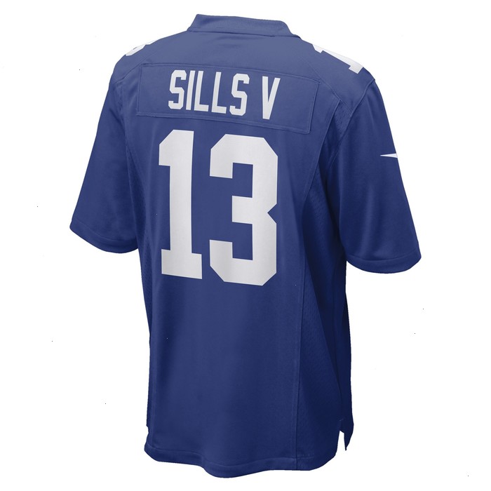 David Sills V New York Giants Nike Game Player Jersey - Royal