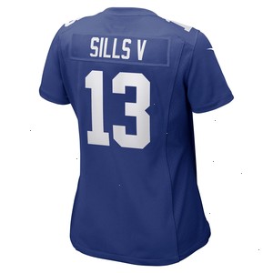 David Sills V New York Giants Nike Women's Game Player Jersey - Royal