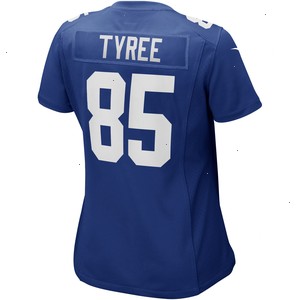 David Tyree New York Giants Nike Women's Game Retired Player Jersey - Royal