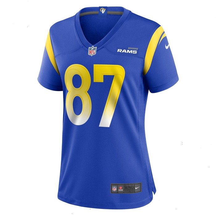 Davis Allen Los Angeles Rams Nike Women's Home Game Jersey - Royal