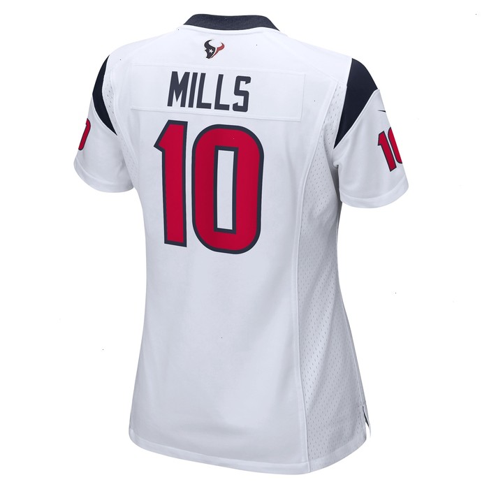 Davis Mills Houston Texans Nike Women's Game Player Jersey - White