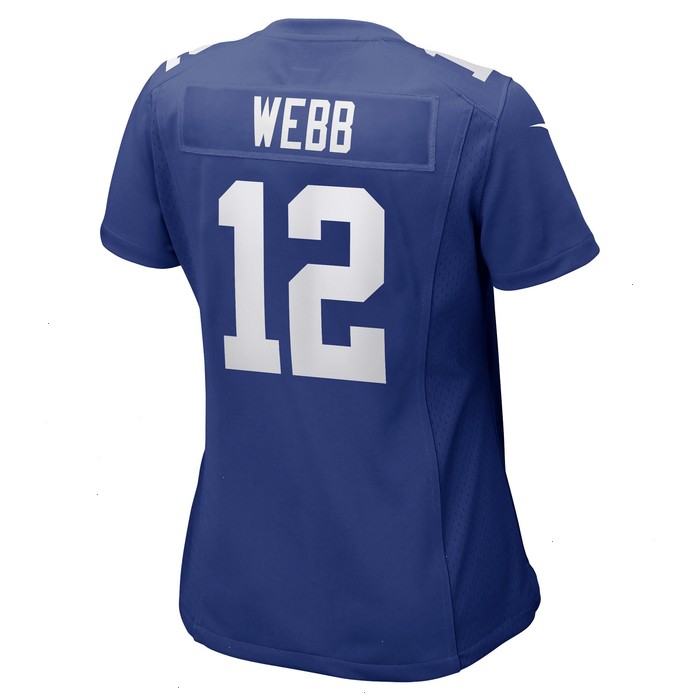 Davis Webb New York Giants Nike Women's Game Player Jersey - Royal