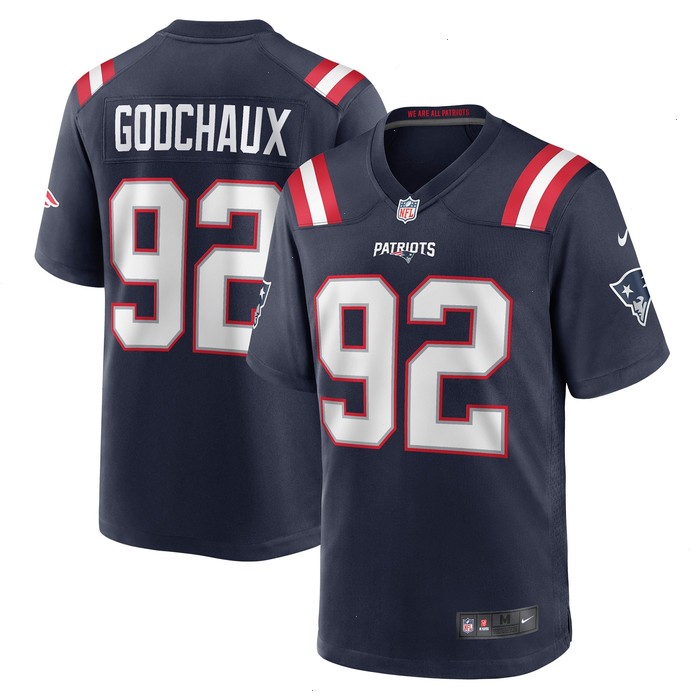 Davon Godchaux New England Patriots Nike Game Jersey - Navy