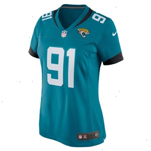 Dawuane Smoot Jacksonville Jaguars Nike Women's Game Jersey - Teal