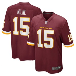 Dax Milne Washington Football Team Nike Player Game Jersey - Burgundy