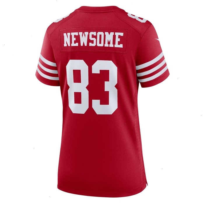 Dazz Newsome San Francisco 49ers Nike Women's Home Game Player Jersey - Scarlet