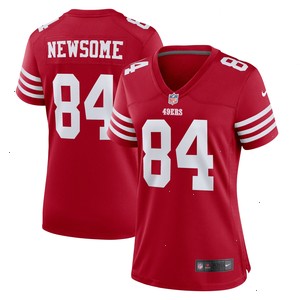 Dazz Newsome San Francisco 49ers Nike Women's Team Game Jersey - Scarlet