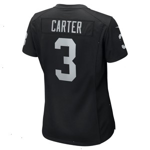 DeAndre Carter Las Vegas Raiders Nike Women's Game Player Jersey - Black