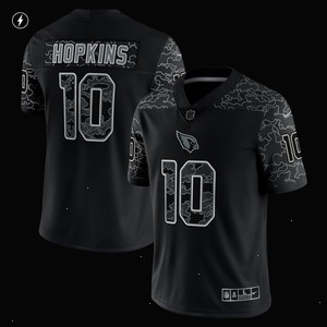 DeAndre Hopkins Arizona Cardinals Nike RFLCTV Limited Jersey - Black