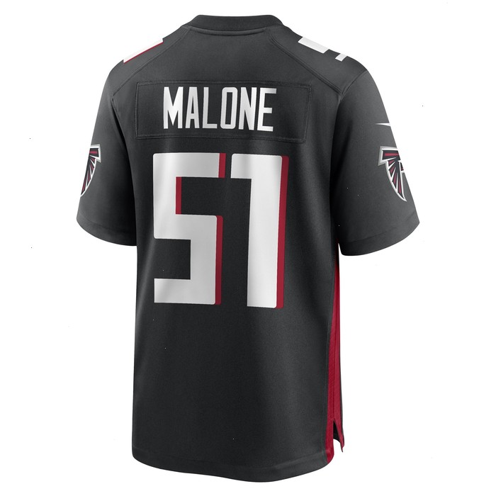 DeAngelo Malone Atlanta Falcons Nike Game Player Jersey - Black