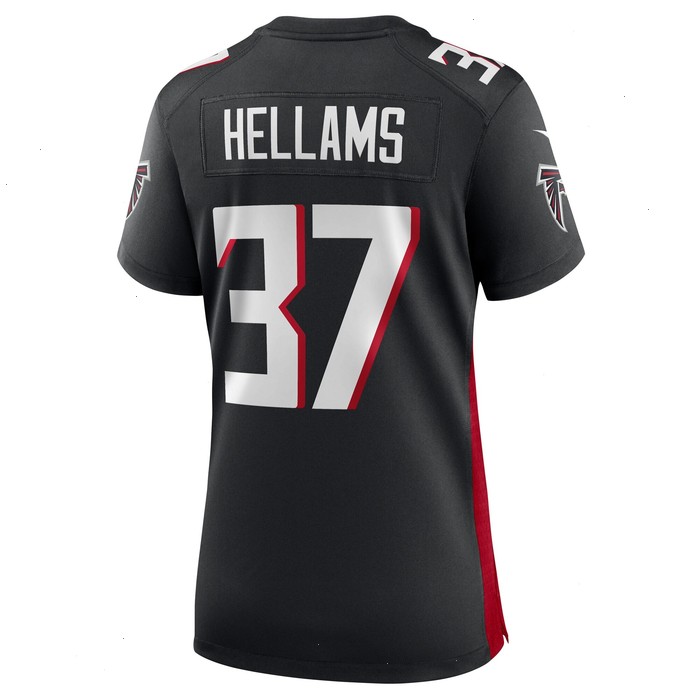 DeMarcco Hellams Atlanta Falcons Nike Women's Team Game Jersey - Black