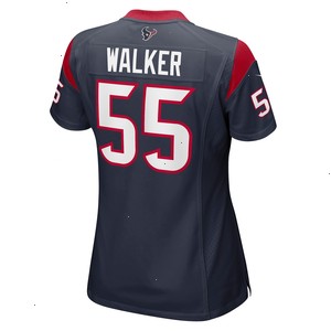 DeMarcus Walker Houston Texans Nike Women's Game Player Jersey - Navy