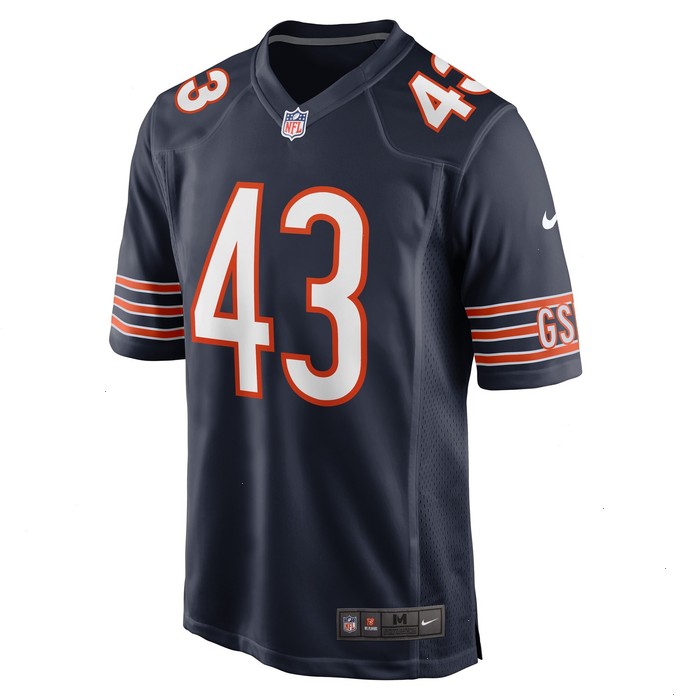 DeMarquis Gates Chicago Bears Nike Game Player Jersey - Navy