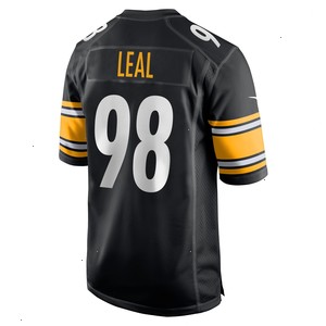 DeMarvin Leal Pittsburgh Steelers Nike Game Player Jersey - Black