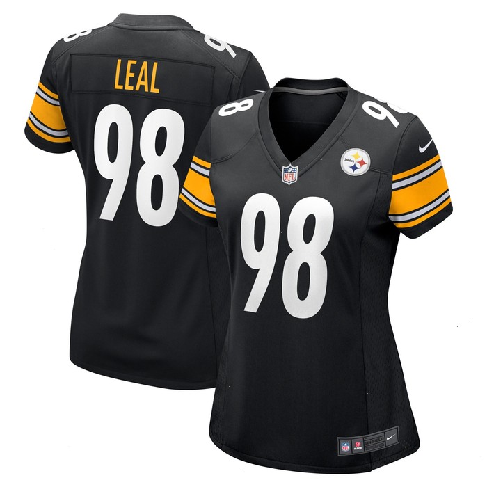 DeMarvin Leal Pittsburgh Steelers Nike Women's Game Player Jersey - Black