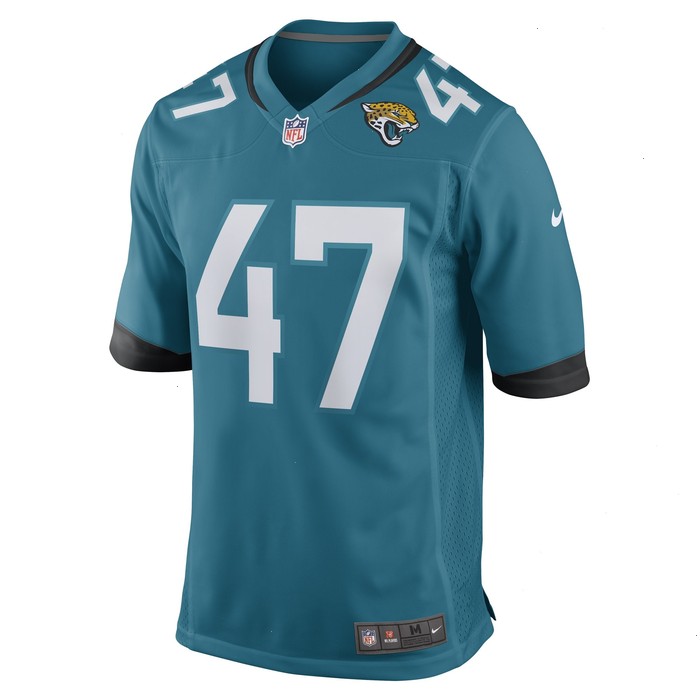 De'Shaan Dixon Jacksonville Jaguars Nike Team Game Player Jersey - Teal