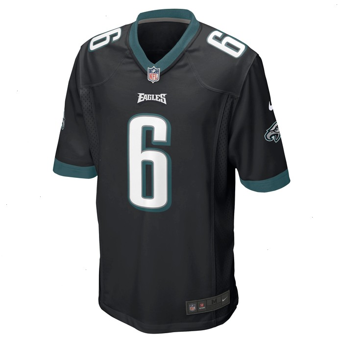 DeVonta Smith Philadelphia Eagles Nike Game Jersey - Black