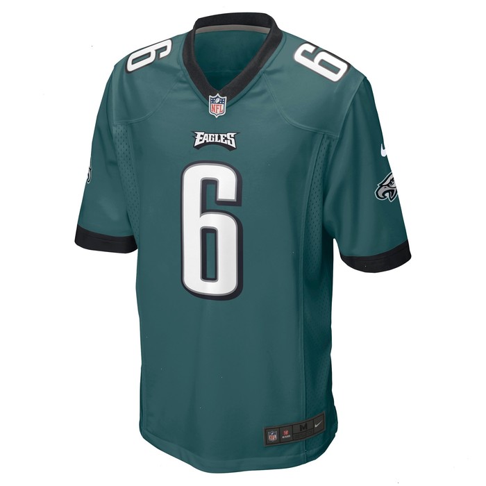 DeVonta Smith Philadelphia Eagles Nike Game Jersey - Midnight Green