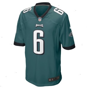 DeVonta Smith Philadelphia Eagles Nike Player Game Jersey - Midnight Green