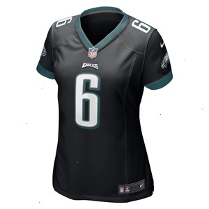 DeVonta Smith Philadelphia Eagles Nike Women's Game Jersey - Black