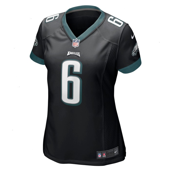 DeVonta Smith Philadelphia Eagles Nike Women's Game Jersey - Black