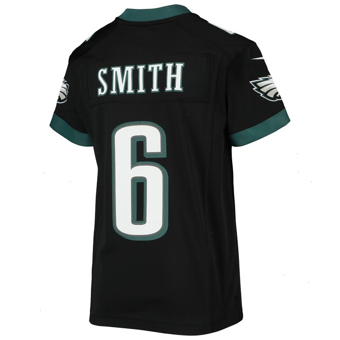 DeVonta Smith Philadelphia Eagles Nike Youth Game Jersey - Black