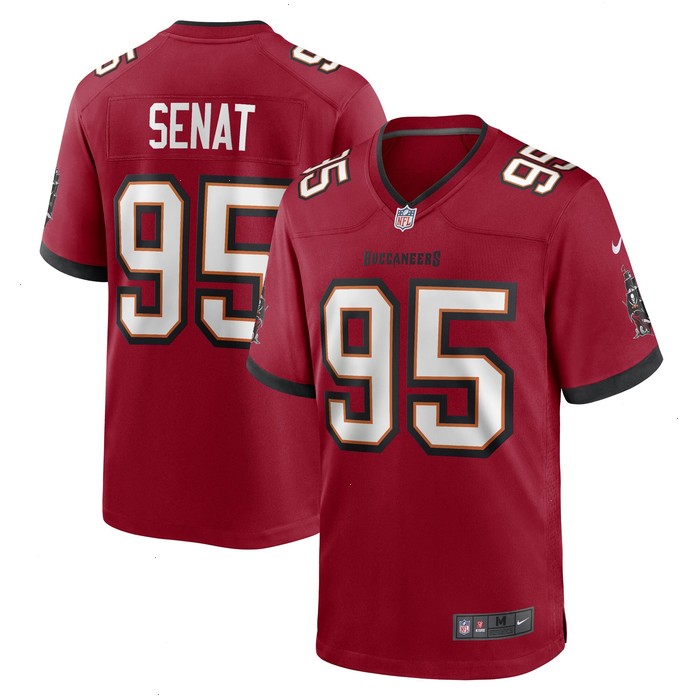 Deadrin Senat Tampa Bay Buccaneers Nike Game Player Jersey - Red