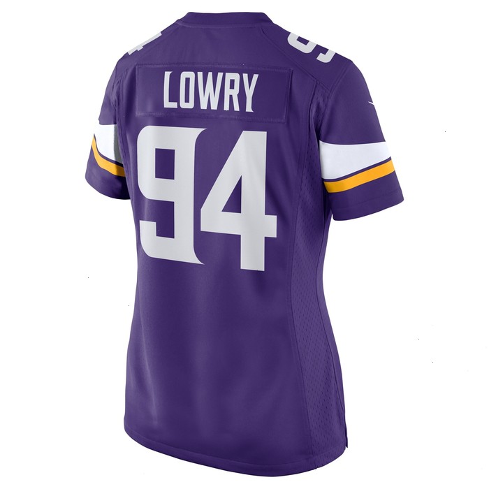 Dean Lowry Minnesota Vikings Nike Women's Game Player Jersey - Purple