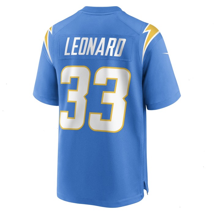 Deane Leonard Los Angeles Chargers Nike Game Player Jersey - Powder Blue