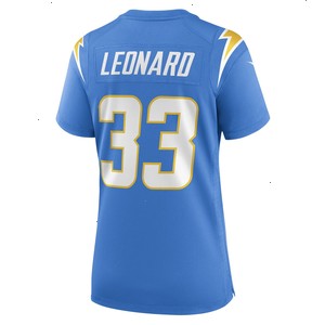 Deane Leonard Los Angeles Chargers Nike Women's Game Player Jersey - Powder Blue