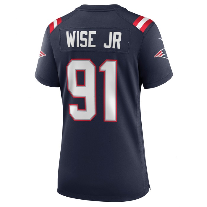 Deatrich Wise Jr. New England Patriots Nike Women's Game Jersey - Navy