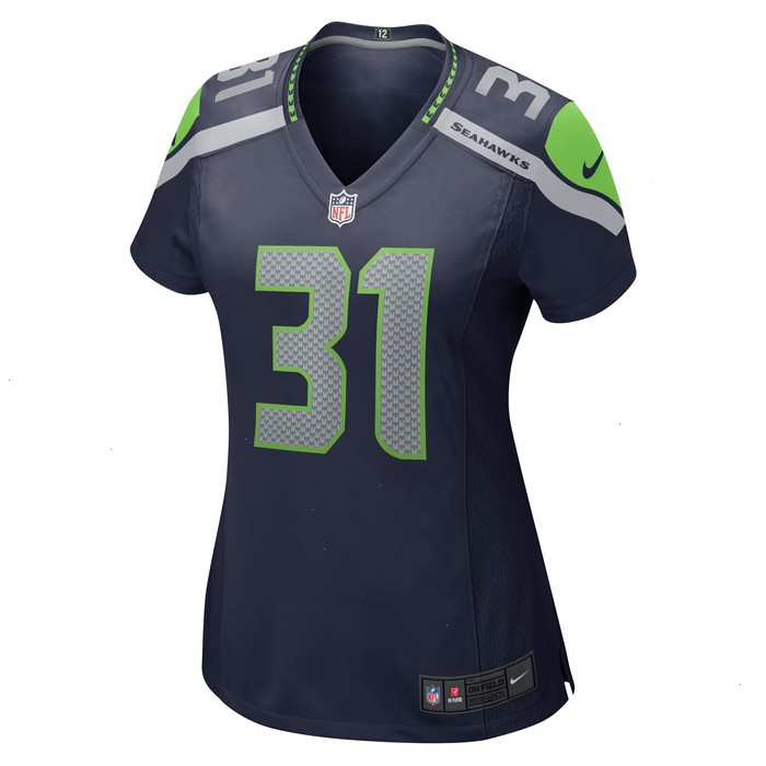 DeeJay Dallas Seattle Seahawks Nike Women's Game Jersey - College Navy