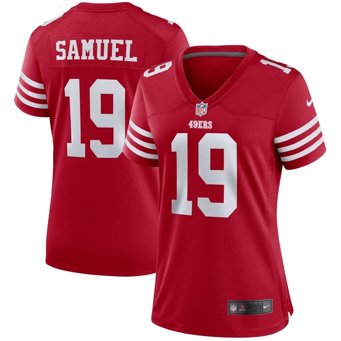 Deebo Samuel San Francisco 49ers Nike Women's Player Jersey - Scarlet