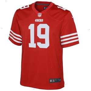 Deebo Samuel San Francisco 49ers Nike Youth Game Jersey - Scarlet V1