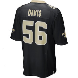 Demario Davis New Orleans Saints Nike Game Jersey - Black