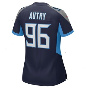 Denico Autry Tennessee Titans Nike Women's Game Jersey - Navy