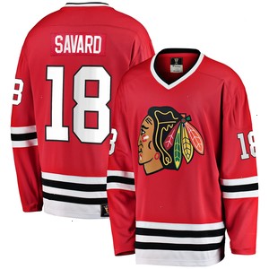 Denis Savard Chicago Blackhawks Fanatics Branded Premier Breakaway Retired Player Jersey - Red