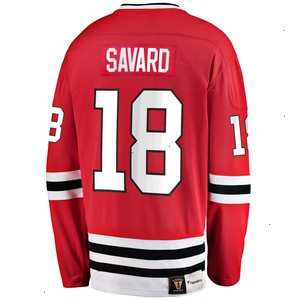 Denis Savard Chicago Blackhawks Fanatics Branded Premier Breakaway Retired Player Jersey - Red