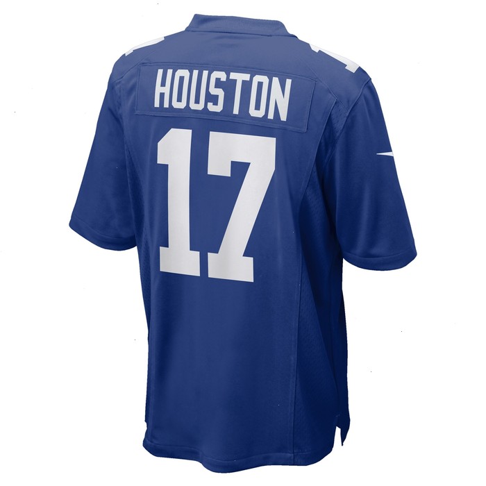 Dennis Houston New York Giants Nike Team Game Jersey - Royal