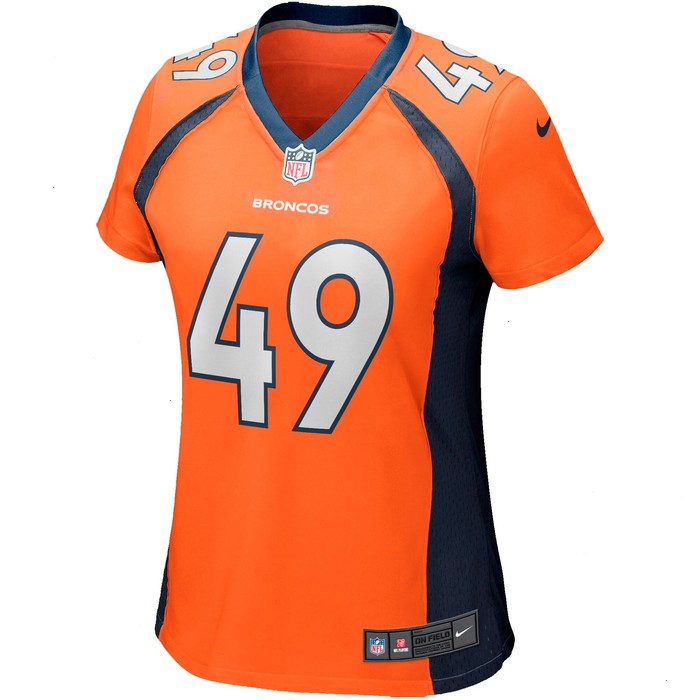 Dennis Smith Denver Broncos Nike Women's Game Retired Player Jersey - Orange