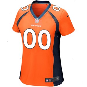 Denver Broncos Nike Women's Custom Game Jersey - Orange