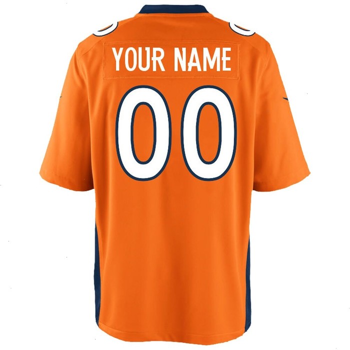 Denver Broncos Nike Youth Custom Game Jersey - Orange