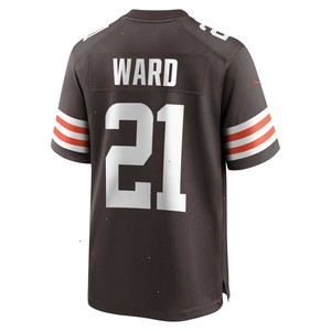 Denzel Ward Cleveland Browns Nike Game Jersey - Brown