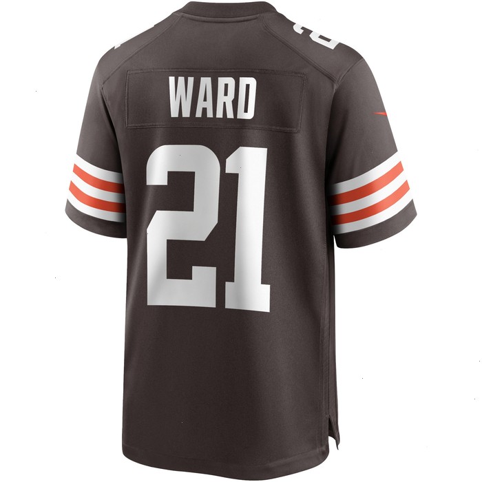 Denzel Ward Cleveland Browns Nike Game Player Jersey - Brown