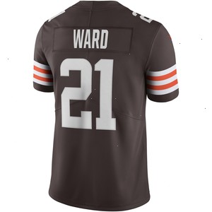 Denzel Ward Cleveland Browns Nike Vapor Limited Jersey - Brown